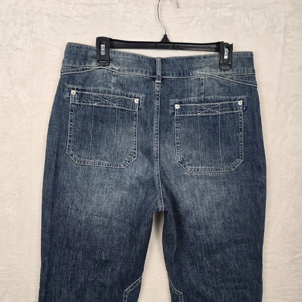 Anthropologie Blue Cropped Jeans - Picture 12 of 14
